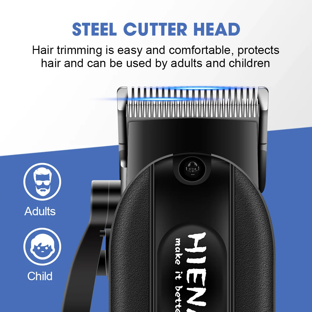 Professional Barber Electric Hair clipper LED display screen UBS charging Trimmer Powerful electric hair clipper trimmer tool - Image 2