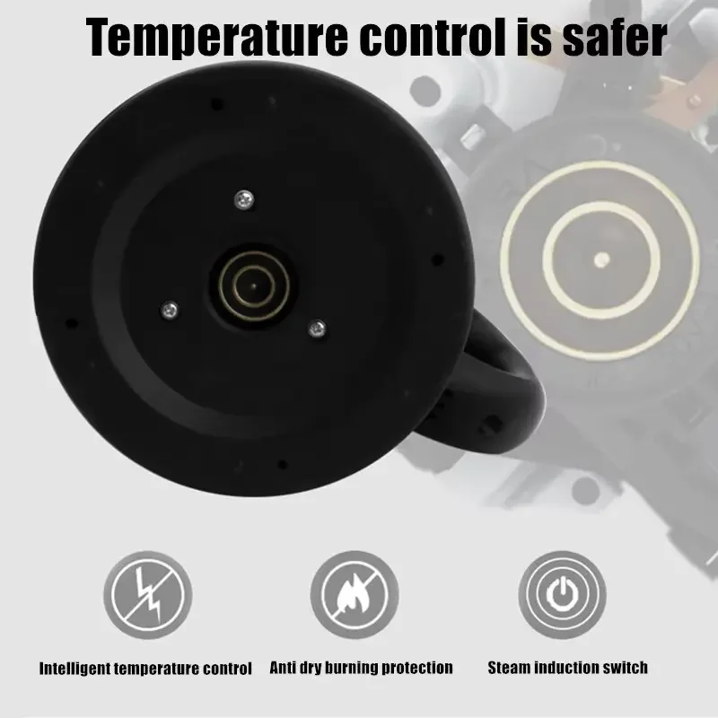 2L Food-grade Stainless Steel Electric Kettle Fast Boiling Hot Water Heater, Multi-purpose Teapot for Coffee, Beverage Daily Use - Image 6